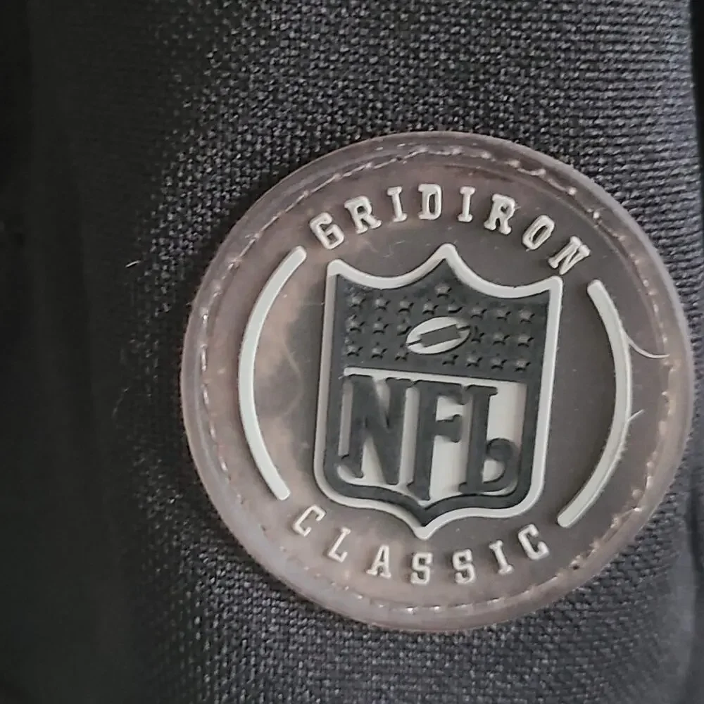 NFL x REEBOK‎ Oakland Raiders Logo Grid Iron Classic Retro 60th Ann Jacket 2XL